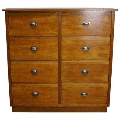 German Oak Apothecary Cabinet, Mid-20th Century-XO-834198