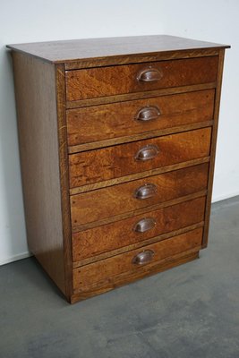 German Oak Apothecary Cabinet, Mid-20th Century-XO-844076