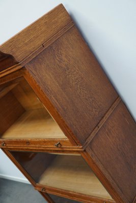 German Oak Bookcase with Folding Doors in style of Globe Wernicke, 1900s-XO-1362404