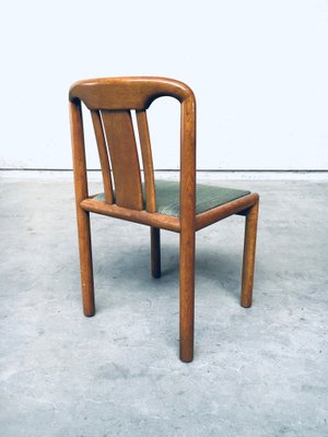 German Oak Dining Chairs, 1970s, Set of 6-RQV-869777