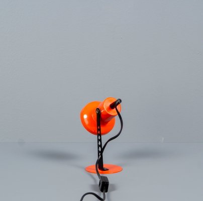 German Orange Desk Lamp from Brilliant Leuchten, 1950s-VLO-1179144