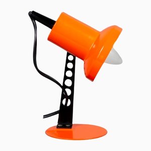 German Orange Desk Lamp from Brilliant Leuchten, 1950s-VLO-1179144