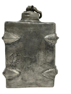 German Pewter Decanter in the Shape of a Book-UCH-1224133