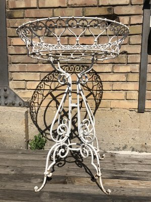 German Plant Stand in Iron, 1900-EXJ-1338444