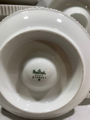 German Porcelain Egg Cup from Rosenthal, 1970s, Set of 8-IKW-828777