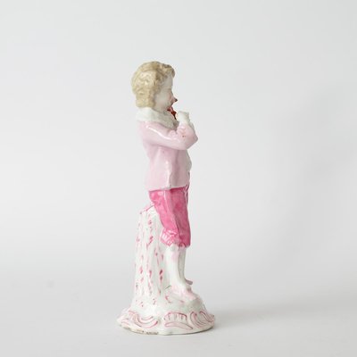 German Porcelain Figurine from Schmeisser Porzellan Manufaktur, 19th Century