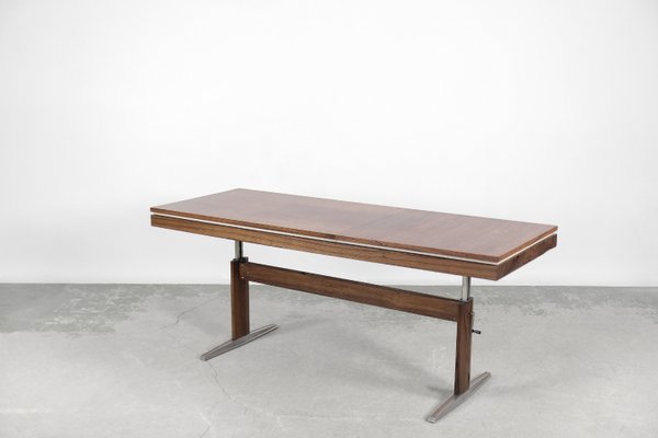 German Rosewood Adjustable Table from E.M.U, 1960s-ZAA-1132092