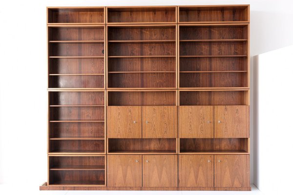 German Rosewood Wall Unit from Perfecta, 1960s-LOB-623142