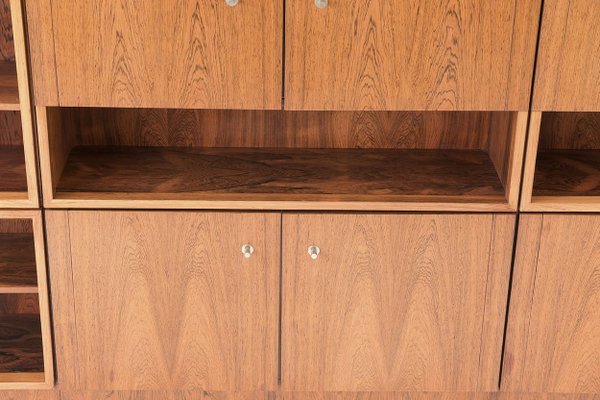 German Rosewood Wall Unit from Perfecta, 1960s-LOB-623142