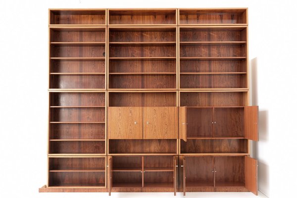 German Rosewood Wall Unit from Perfecta, 1960s-LOB-623142