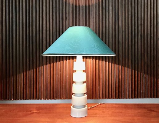 German Sculptural Glazed Ceramic Table Lamp, 1960s-JP-768777