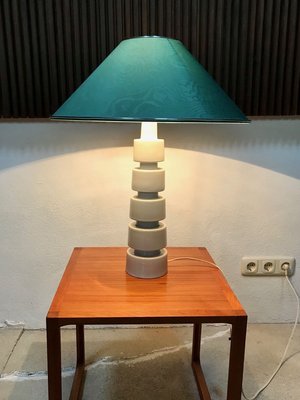 German Sculptural Glazed Ceramic Table Lamp, 1960s-JP-768777