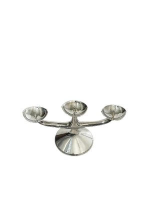 German Silver Candlestick by Wilhelm T. Binder, 1950s-UCH-1224391