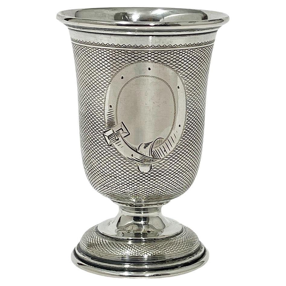 German Silver Goblet by Theodor Julius Gunther, 1886-1906