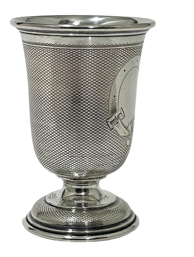 German Silver Goblet by Theodor Julius Gunther, 1886-1906