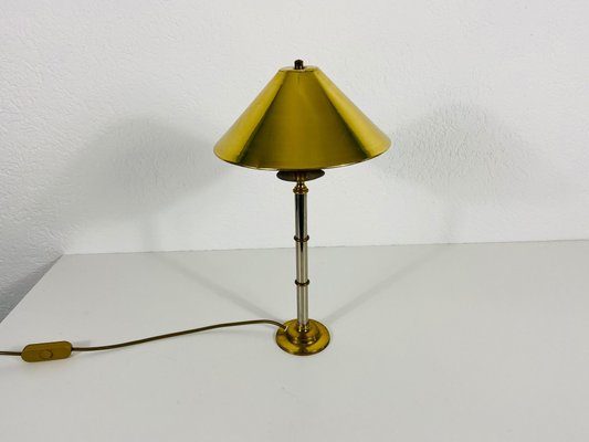 German Solid Brass Table Lamp, 1960s-PUK-811929