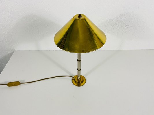 German Solid Brass Table Lamp, 1960s-PUK-811929