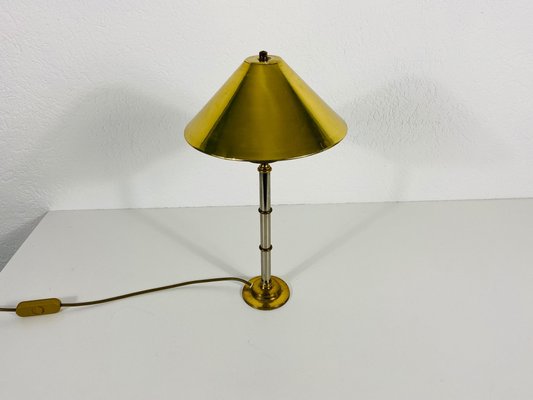 German Solid Brass Table Lamp, 1960s-PUK-811929