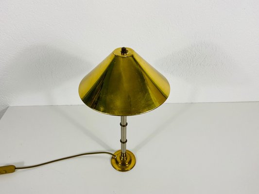 German Solid Brass Table Lamp, 1960s-PUK-811929