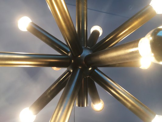 German Space Age Atomic Sputnik Chandelier-UAH-792086