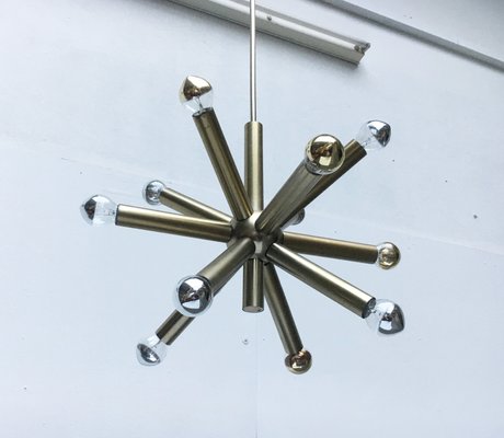 German Space Age Atomic Sputnik Chandelier-UAH-792086