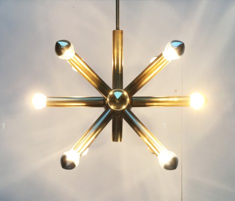 German Space Age Atomic Sputnik Chandelier-UAH-792086