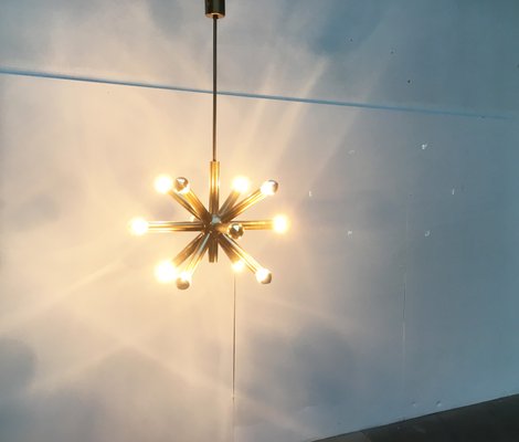 German Space Age Atomic Sputnik Chandelier-UAH-792086