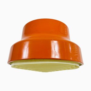 German Space Age Bumling Pendant Lamp in Orange, 1970s-PUK-1385759