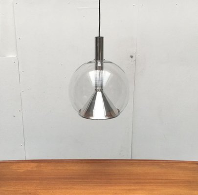 German Space Age Glass Globe Pendant Lamp from Erco-UAH-810135