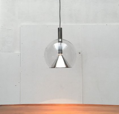 German Space Age Glass Globe Pendant Lamp from Erco-UAH-810135