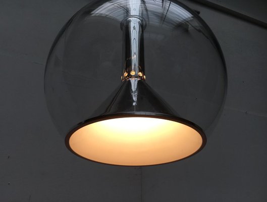 German Space Age Glass Globe Pendant Lamp from Erco-UAH-810135