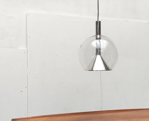 German Space Age Glass Globe Pendant Lamp from Erco-UAH-810135