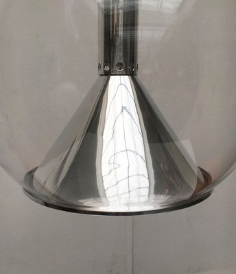 German Space Age Glass Globe Pendant Lamp from Erco-UAH-810135