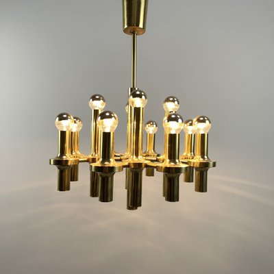 German Space Age Golden Ceiling Lamp, 1970s-VQG-1790906