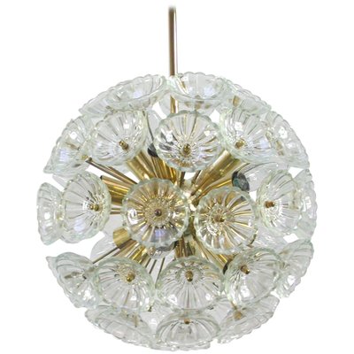 German Sputnik Dandelion 12-Light Chandelier, 1960s-OE-897758