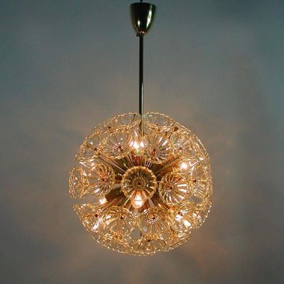 German Sputnik Dandelion 12-Light Chandelier, 1960s-OE-897758