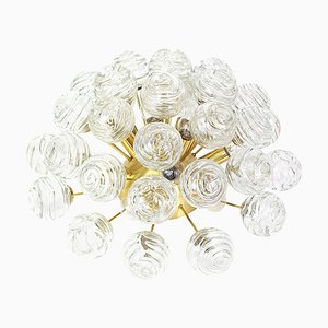 German Sputnik Flush Mount Glass Snowballs from Doria, 1970s-UGR-1086102