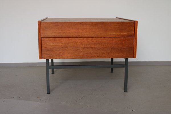 German Square Coffee Table in Teak from Cor, 1960s-FUP-1346068