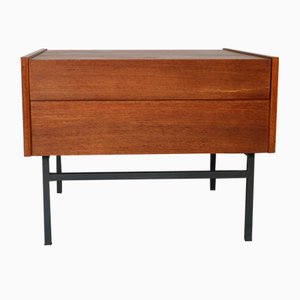 German Square Coffee Table in Teak from Cor, 1960s-FUP-1346068