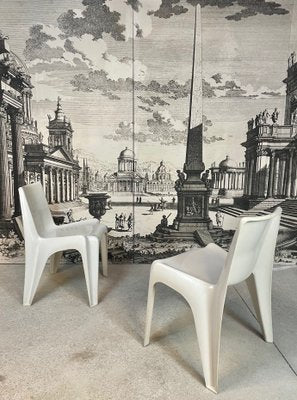 German Stackable Fiberglass BA 1171 Chairs by Helmut Bätzner for Bofinger, 1960s, Set of 2-JP-1117790