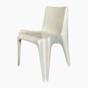 German Stackable Fiberglass BA 1171 Side Chair by Helmut Bätzner for Bofinger, 1960s-JP-1117794