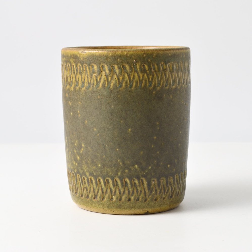 German Studio Pottery Tumbler by Rudi Stahl, 1960s