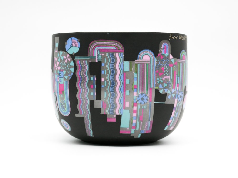 German Suomi Bowl by Eduardo Paolozzi & Timo Sarpaneva for Rosenthal Studio-Line, 1970s