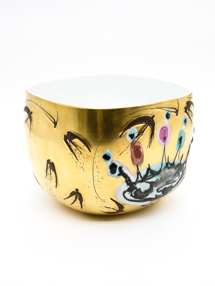 German Suomi Bowl by Salvador Dali & Timo Sarpaneva for Rosenthal Studio-Line, 1970s