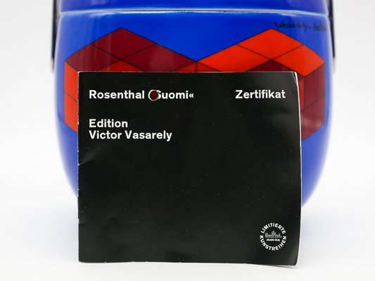 German Suomi Ice Bucket by Victor Vaserly & Timo Sarpaneva for Rosenthal Studio-Line, 1970s-KWQ-1143926