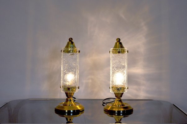 German Table Lamps from Kinkeldey, 1960s, Set of 2-EJE-877430