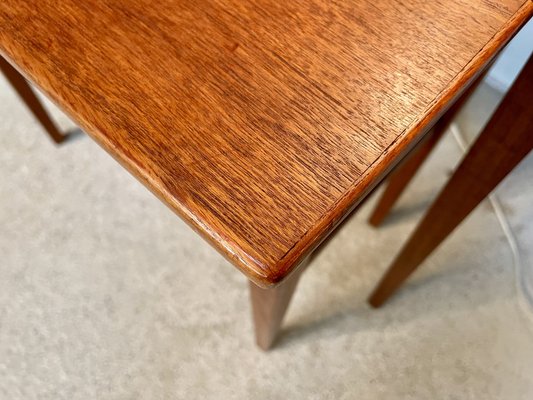 German Teak Nesting Tables, 1950s, Set of 3-JP-1334309