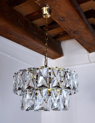 German Two Tiers Chandelier from Kinkeldey, 1970-EJE-1174588