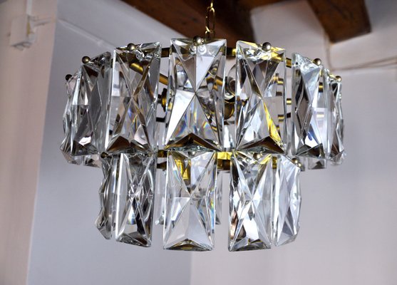 German Two Tiers Chandelier from Kinkeldey, 1970-EJE-1174588