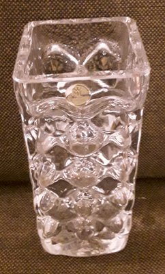 German Vintage Crystal Glass Vase from WMF-HOI-1065260